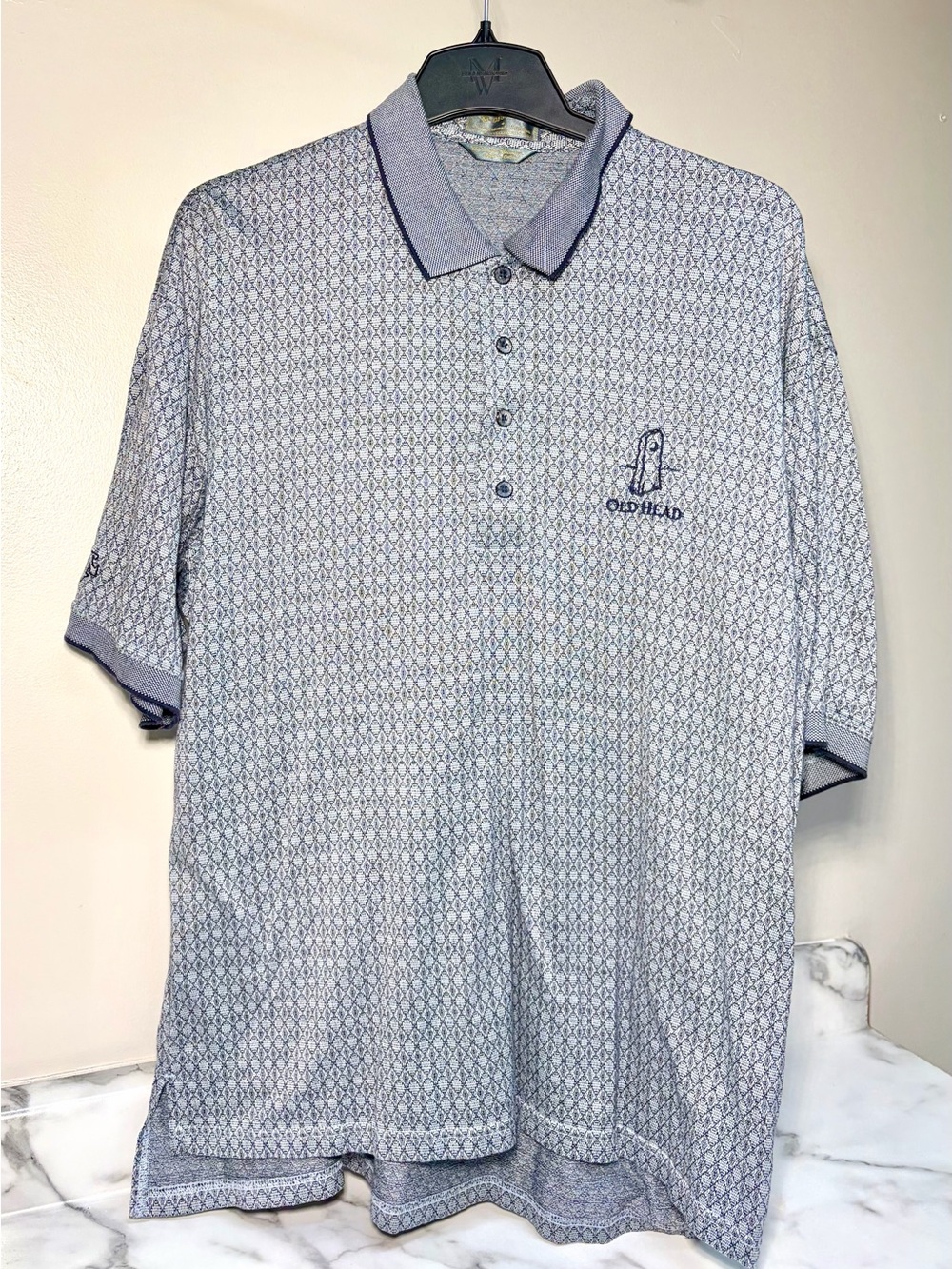 Vintage Descente international collection Navy and White